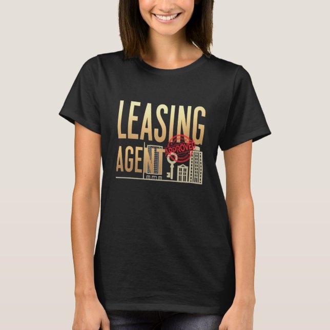 T-shirt Agent de location (Devant)