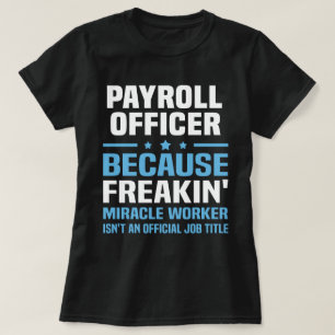 T-shirt Agent de paye