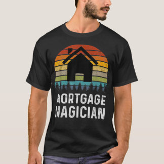 T-shirt Agent de prêt hypothécaire Sous-scénariste Magicia