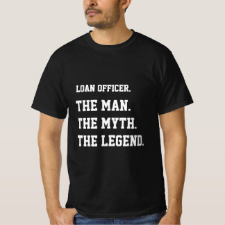 T-shirt Agent de prêt L'Homme Le Mythe La Légende