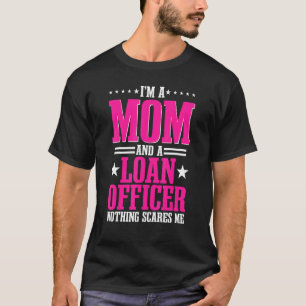 T-shirt Agent de prêt Maman Banque Teller Mortgagee Banqui