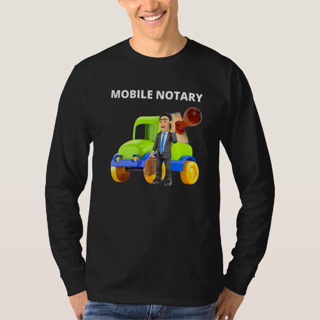 T-shirt Agent de signature de notaire public de notaire mo (Devant)