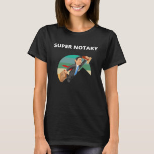T-shirt Agent de signature de notaire public de notaire mo