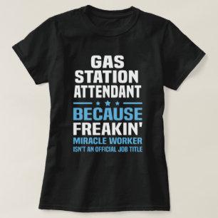 T-shirt Agent de station-service