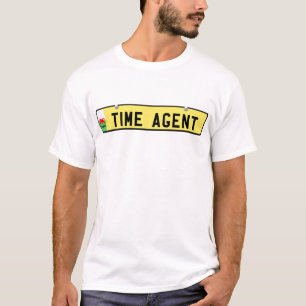 T-shirt AGENT de TEMPS - plaque minéralogique de Gallois