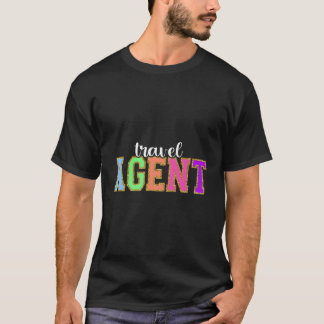 T-shirt Agent De Voyage Retour À L'Appréciation Des Travai
