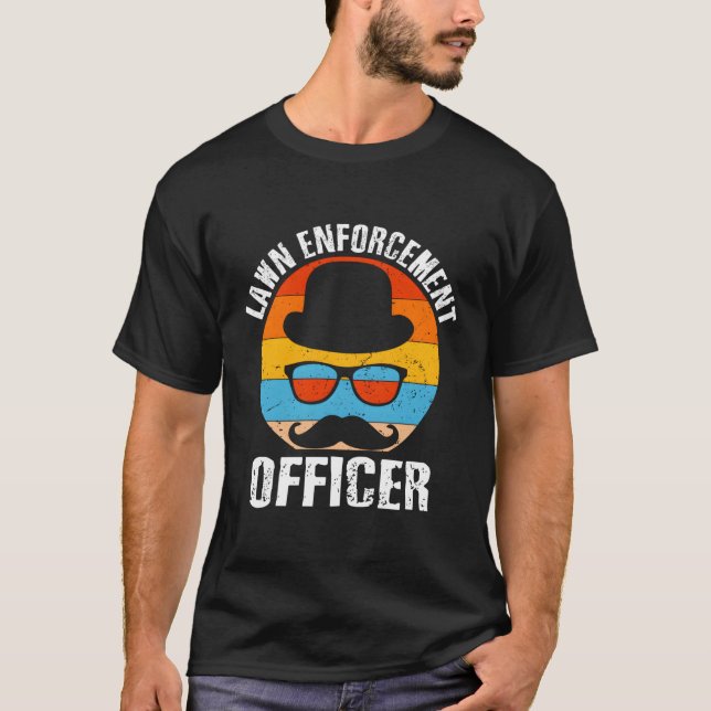 T-shirt Agent d'exécution de pelouse Hobby Jardin Pastime  (Devant)