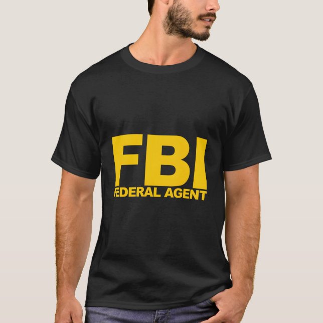 T-shirt Agent fédéral Fbi (Devant)