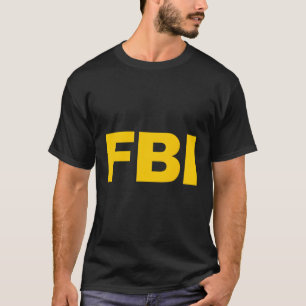T-shirt Agent fédéral officiel Fbi Blue Small