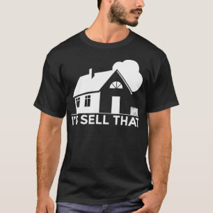 T-shirt Agent Immobilier Funky Vente Identifiant Vente Qui
