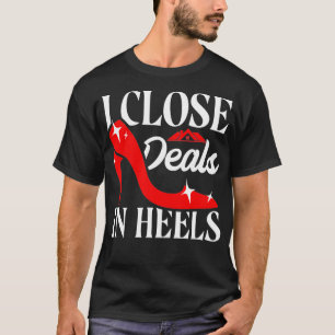 T-shirt Agent Immobilier Realtor I Fermer Les Opérations D