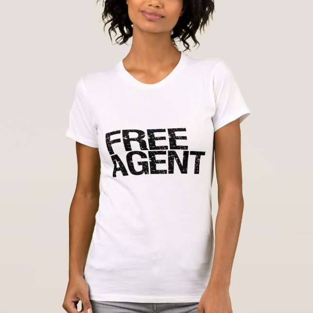 T-shirt Agent libre (simple) (Devant)
