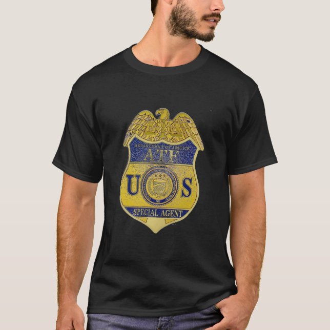 T-SHIRT AGENT SPÉCIAL D'ATF (Devant)