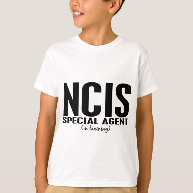T-shirt Agent Spécial Du SCEI En Formation 1 (Devant)