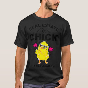 T-shirt Agent Women Funny Real Estate Chick