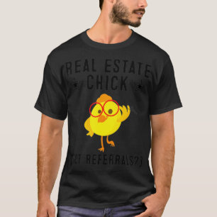 T-shirt Agent Women Funny Real Estate Chick