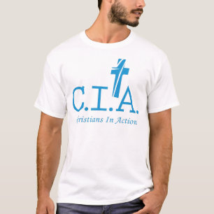 T-shirt Agents du CIA au seigneur Christians In Action