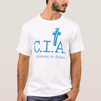 T-shirt Agents du CIA au seigneur Christians In Action