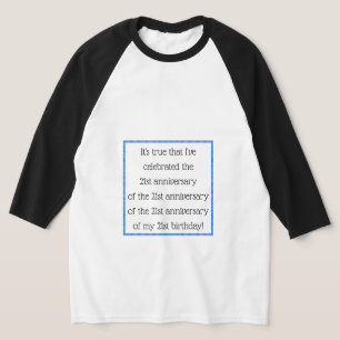 T-shirt Âgés de 84 ans et plus