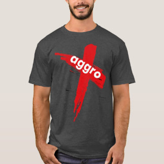 T-shirt Aggro Aggravation Agressive Comportement Mots Qui 