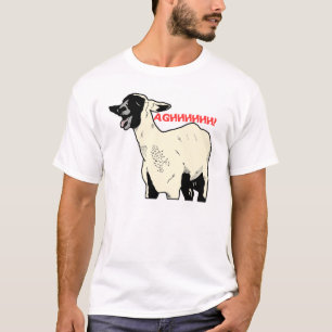 T-shirt AGHHHHHHHH ! Pièce en t criarde de chèvre