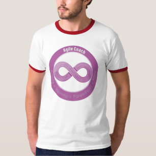 T-shirt Agile Coach vs Powerpoint