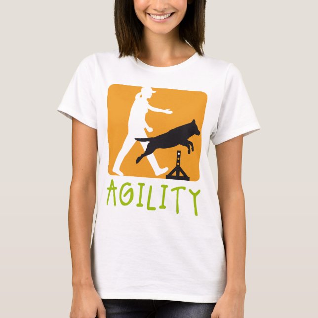 T-shirt Agility dog sport (Devant)