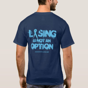 T-shirt agissez la conscience d'augmenter