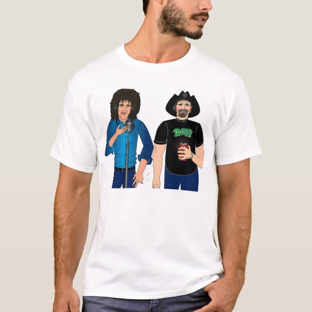 T-shirt Agitation dans la crête de tortue (Devant)