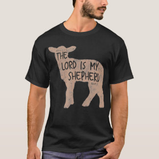 T-shirt Agneau chrétien mignon de Dieu Pasteur Cadeau