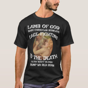 T-SHIRT AGNEL DE DIEU COMBAT DE CAGE BÉBÉ CHRÉTIENS BOBCAT