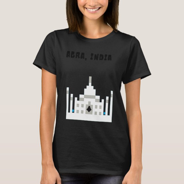 T-shirt Agra, India the beautiful Taj Mahal (Devant)
