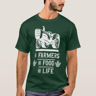T-shirt Agricole agricole agricole Pas d'agriculteurs pas