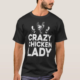T-shirt Agricole de la ferme Viande dame folle poule