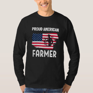 T-shirt Agriculteur américain