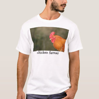 T-shirt Agriculteur de poulet