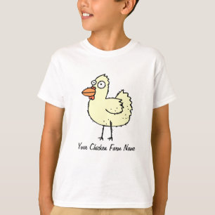 T-shirt Agriculteur de poulet de passe-temps de poulets de