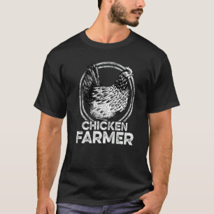 T-shirt Agriculteur de poulets Agriculture Agriculteur Fer