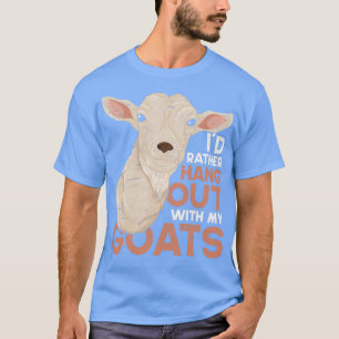 T-shirt Agriculteur Funny Chèvre Amoureux Ferme Animale Ch