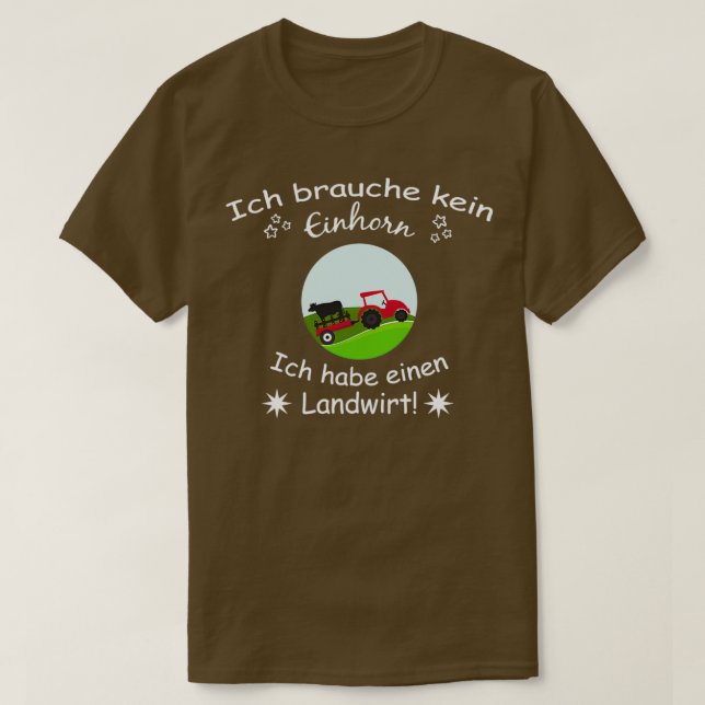 T-shirt Agriculteur Funny Farmer (Design devant)