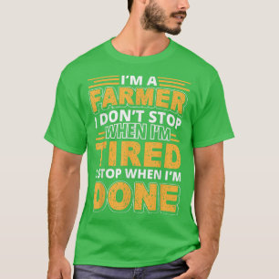 T-shirt Agriculteur Lustig Agriculteur