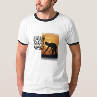 T-shirt Agriculteur retraité de tapis