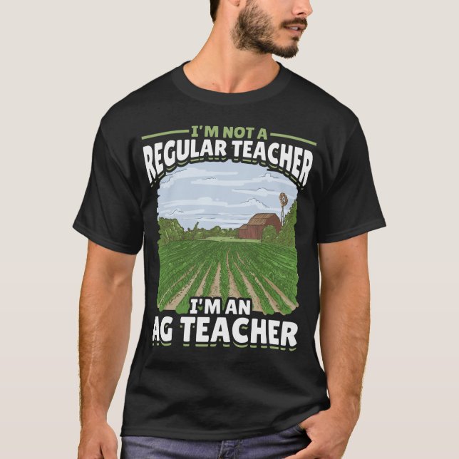 T-shirt Agriculture Education Funny AG Enseignant (Devant)