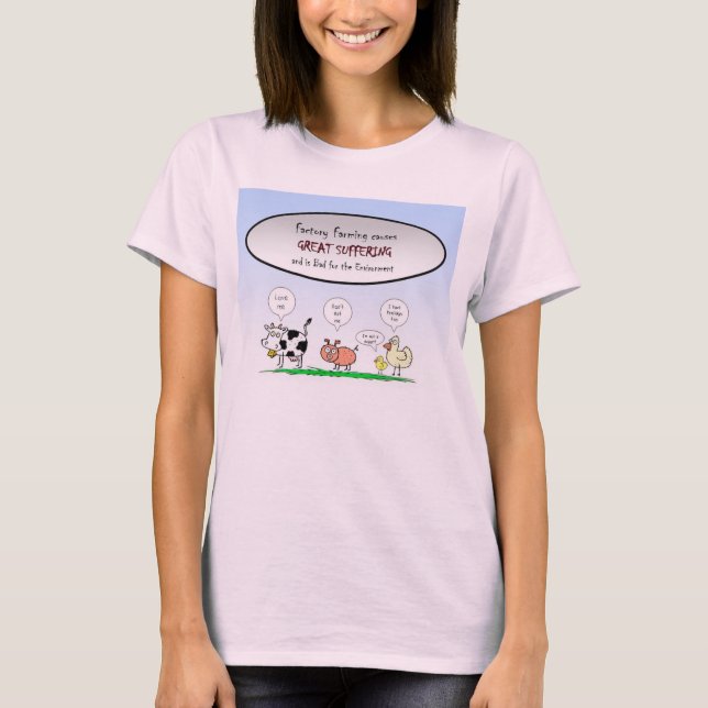 T-shirt Agriculture en usine (Devant)