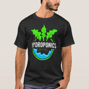 T-shirt Agriculture Graphique Vache Agriculteur Hydroponiq