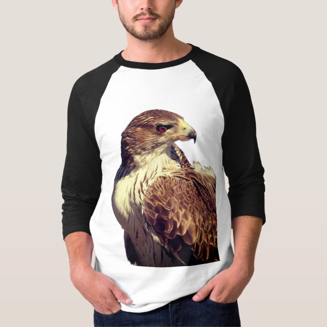 T-shirt  Águia de Bonelli (Aquila fasciata) (Devant)