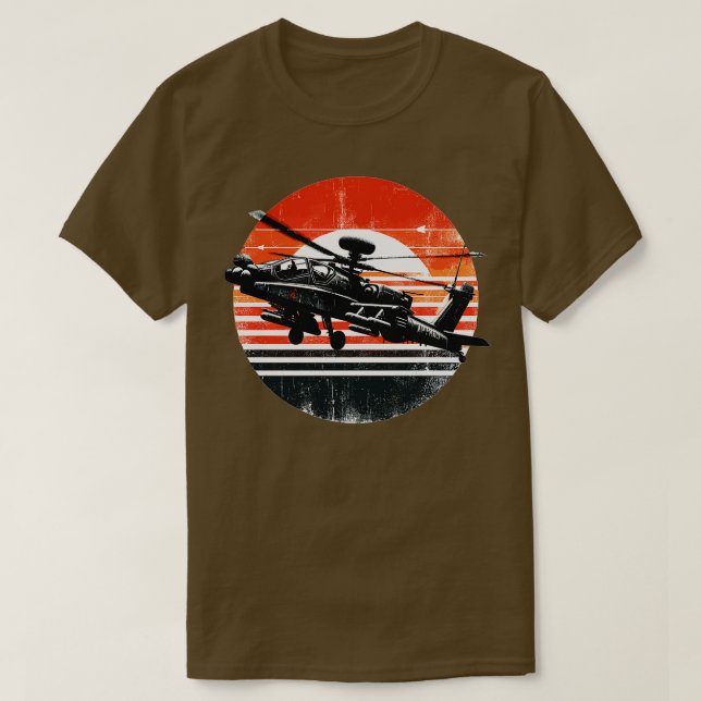 T-shirt AH64 Apache 1 (Design devant)