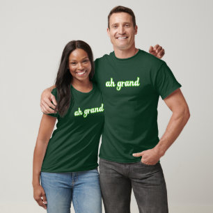 T-SHIRT AH GRAND IRLANDAIS BONNE SALUTION