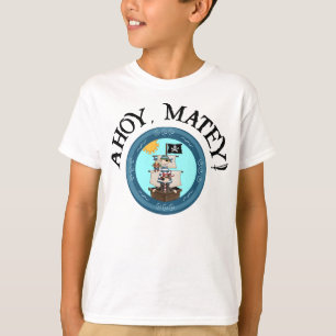 T-shirt Ahoy Matey Ringer Tee