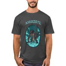Ahuizotl Water Guardian Art - Aztec Mythic Legend